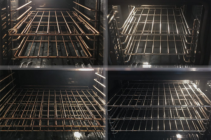 Oven Cleaning Results
